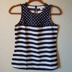 Sleeveless work blouse